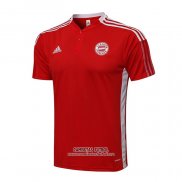 Camiseta Polo del Bayern Munich 2021/2022 Rojo