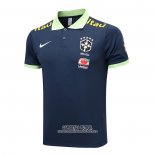 Camiseta Polo del Brasil 2023/2024 Azul