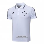Camiseta Polo del Cruzeiro 2023/2024 Blanco