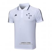 Camiseta Polo del Cruzeiro 2023/2024 Blanco
