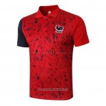 Camiseta Polo del Francia 2020/2021 Rojo