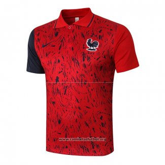 Camiseta Polo del Francia 2020/2021 Rojo