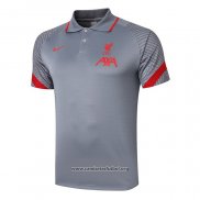 Camiseta Polo del Liverpool 2020/2021 Gris