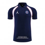 Camiseta Polo del Paris Saint-Germain Jordan 2022/2023 Azul Marino