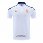Camiseta Polo del Real Madrid 2022/2023 Blanco y Azul