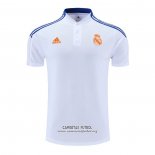 Camiseta Polo del Real Madrid 2022/2023 Blanco y Azul