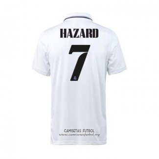 Camiseta Real Madrid Jugador Hazard Primera 2022/2023