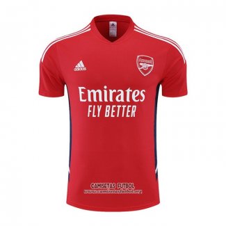 Camiseta de Entrenamiento Arsenal 2022/2023 Rojo