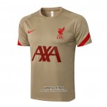 Camiseta de Entrenamiento Liverpool 2021/2022 Amarillo