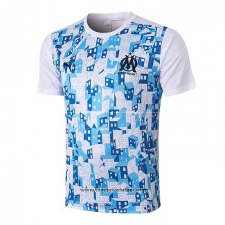 Camiseta de Entrenamiento Olympique Marsella 2020/2021 Blanco