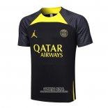 Camiseta de Entrenamiento Paris Saint-Germain Jordan 2023/2024 Negro