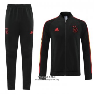 Chandal de Chaqueta del Ajax 2021/2022 Negro