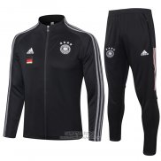 Chandal de Chaqueta del Alemania 2020/2021 Negro