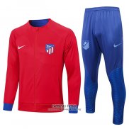 Chandal de Chaqueta del Atletico Madrid 2022/2023 Rojo