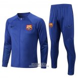 Chandal de Chaqueta del Barcelona 2022/2023 Azul