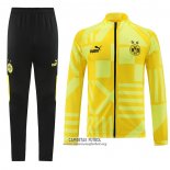 Chandal de Chaqueta del Borussia Dortmund 2022/2023 Amarillo