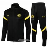 Chandal de Chaqueta del Chelsea 2021/2022 Negro