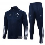 Chandal de Chaqueta del Cruzeiro 2023/2024 Azul