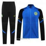 Chandal de Chaqueta del Inter Milan 2020/2021 Azul y Negro