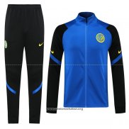 Chandal de Chaqueta del Inter Milan 2020/2021 Azul y Negro