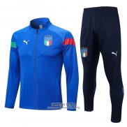 Chandal de Chaqueta del Italia 2022/2023 Azul