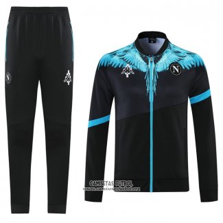 Chandal de Chaqueta del Napoli 2021/2022 Negro