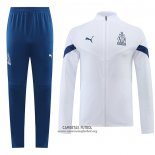 Chandal de Chaqueta del Olympique Marsella 2022/2023 Blanco