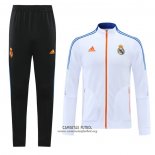 Chandal de Chaqueta del Real Madrid 2021/2022 Blanco