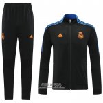Chandal de Chaqueta del Real Madrid 2021/2022 Negro