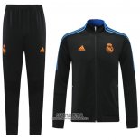 Chandal de Chaqueta del Real Madrid 2021/2022 Negro