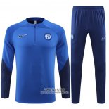 Chandal de Sudadera del Inter Milan 2022/2023 Azul