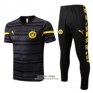 Chandal del Borussia Dortmund Manga Corta 2022/2023 Gris