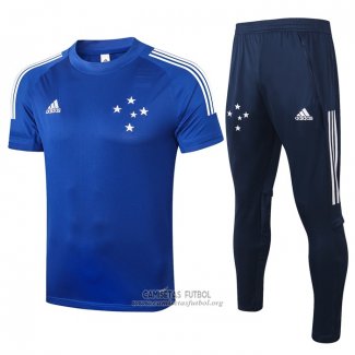 Chandal del Cruzeiro Manga Corta 2020/2021 Azul