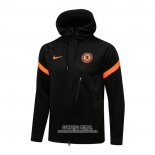 Chaqueta con Capucha del Chelsea 2021/2022 Negro