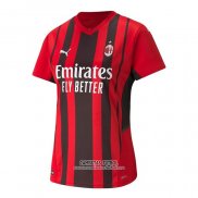 Camiseta AC Milan Primera Mujer 2021/2022