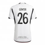 Camiseta Alemania Jugador Gunter Primera 2022