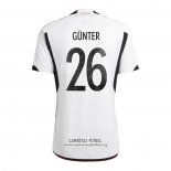 Camiseta Alemania Jugador Gunter Primera 2022