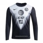 Tailandia Camiseta America Portero Manga Larga 2020 Negro