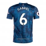 Camiseta Arsenal Jugador Gabriel Tercera 2020/2021