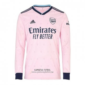 Camiseta Arsenal Tercera Manga Larga 2022/2023