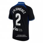 Camiseta Atletico Madrid Jugador J.M.Gimenez Segunda 2022/2023