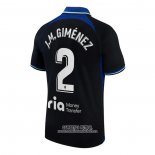 Camiseta Atletico Madrid Jugador J.M.Gimenez Segunda 2022/2023