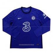 Camiseta Chelsea Primera Manga Larga 2020/2021