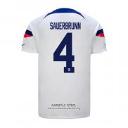 Camiseta Estados Unidos Jugador Sauerbrunn Primera 2022