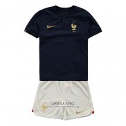 Camiseta Francia Primera Nino 2022