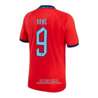 Camiseta Inglaterra Jugador Kane Segunda 2022