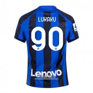Camiseta Inter Milan Jugador Lukaku Primera 2022/2023