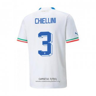 Camiseta Italia Jugador Chiellini Segunda 2022