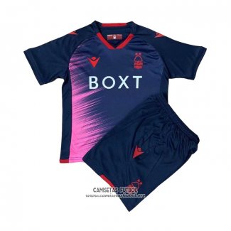 Camiseta Nottingham Forest Segunda Nino 2021/2022