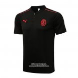 Camiseta Polo del AC Milan 2021/2022 Negro